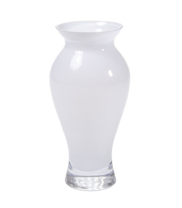 Maljakko 22cm valkoinen