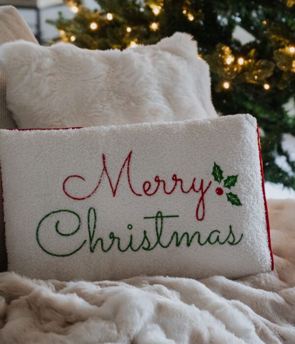 Tyyny Merry Christmas 50x30cm - Kuva 1