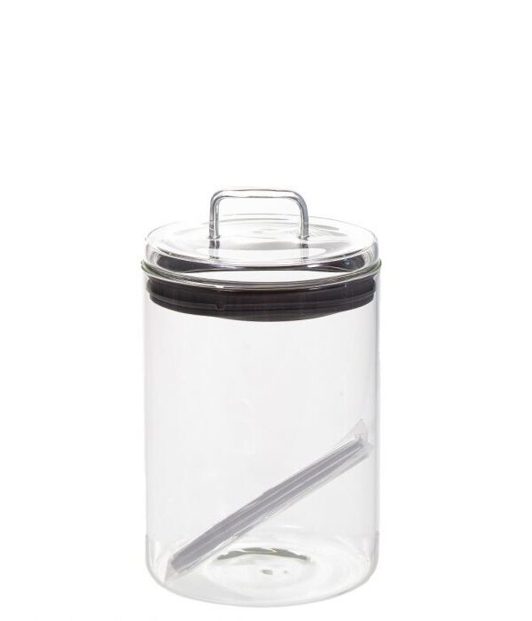 Lasipurkki 1000ml kirkas - Kuva 1