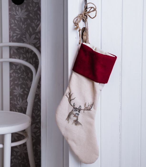 Joulusukka 45cm punainen MERRY