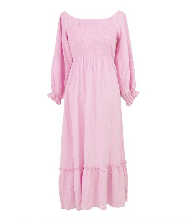 Mekko pinkki EVELINA - Kuva 2