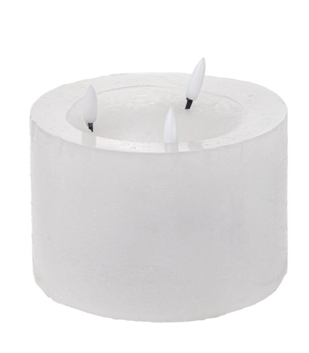 Kynttilä LED 15x10cm valkoinen