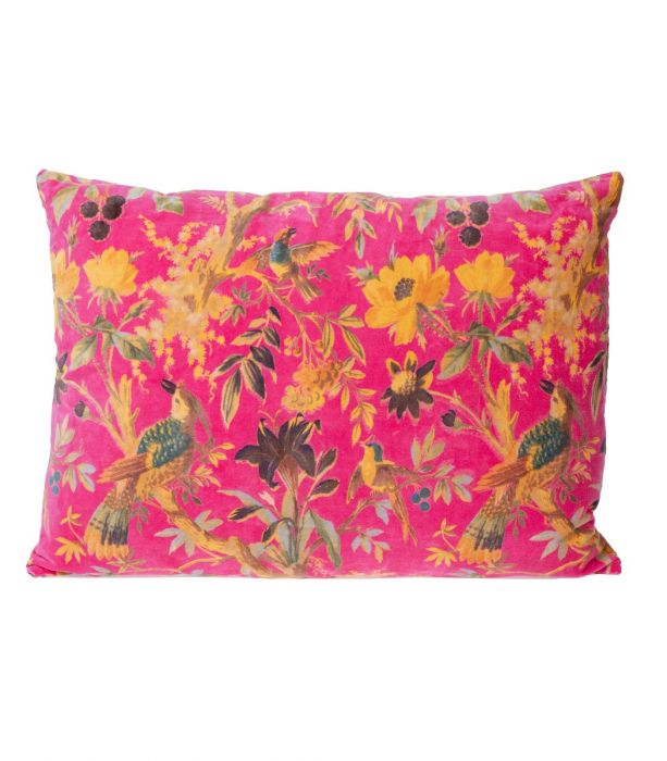 Samettityyny 50x70cm pinkki