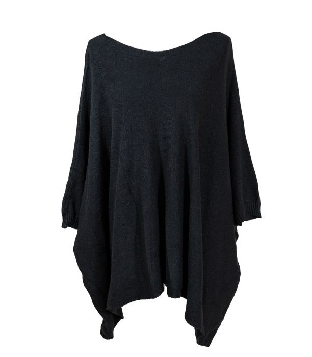 Poncho musta CELINE