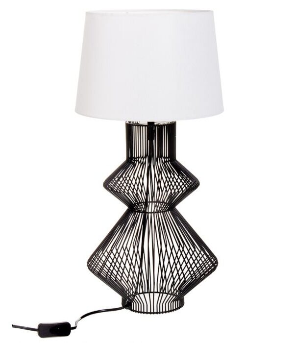 Pöytävalaisin 63cm musta CASUAL - Kuva 2