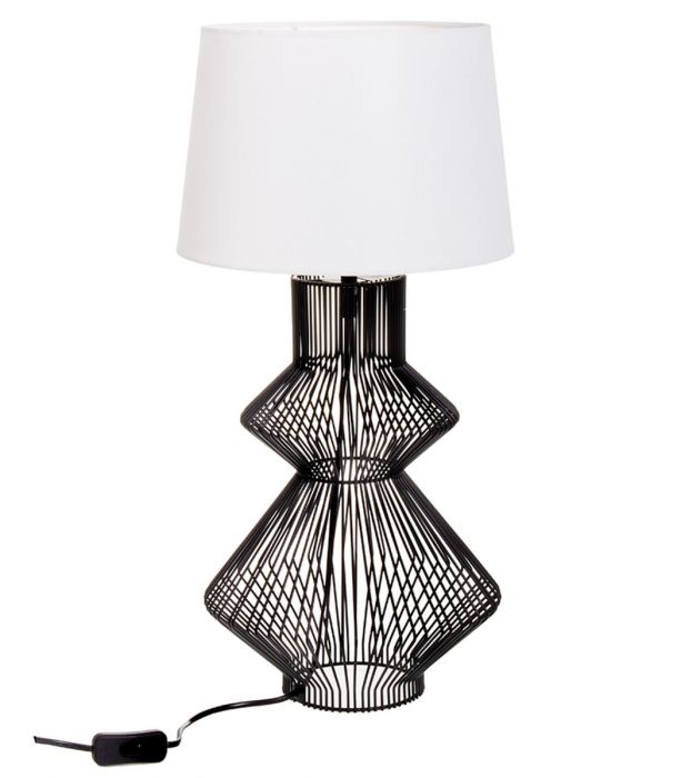 Pöytävalaisin 63cm musta CASUAL
