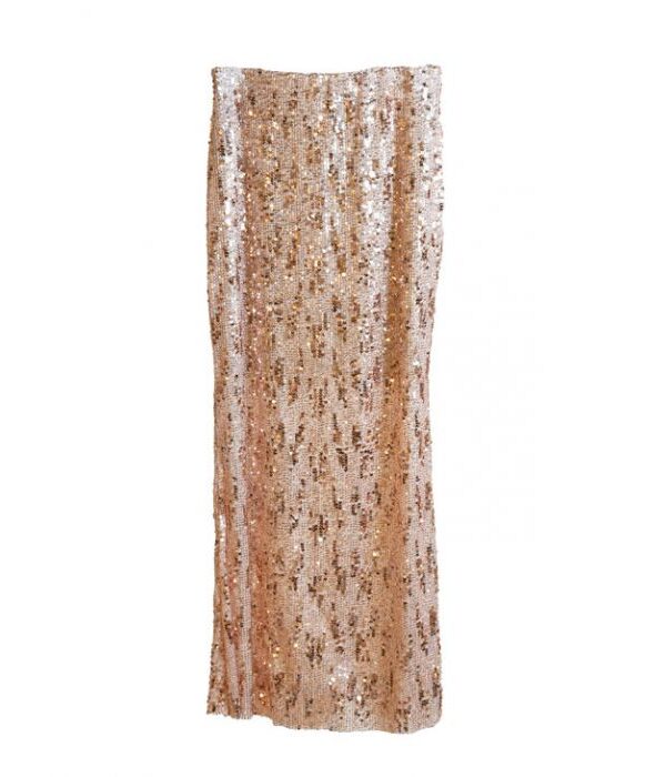 Paljettihame champagne S/M
