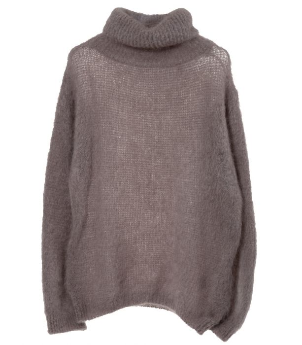 Mohair-pooloneule beige