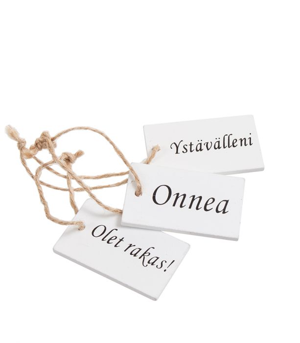 Kylttilajitelma 5x3cm puu