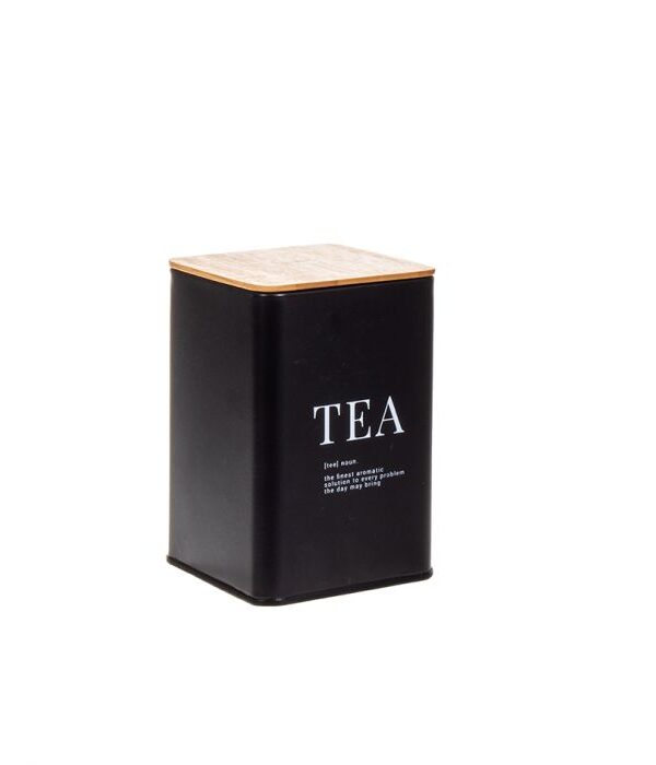 Peltipurkki Tea musta NORDIC HOME - Kuva 1