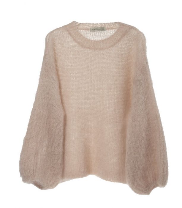 Mohairneule beige