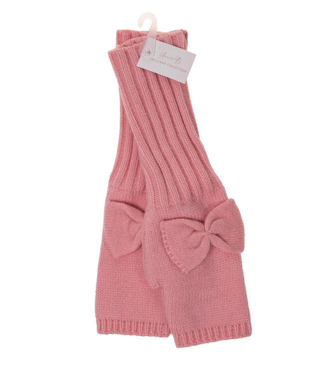 Kynsikkäät pinkki KNIT