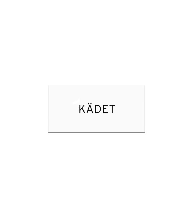 Pyyhekyltti kädet muovi, valk.