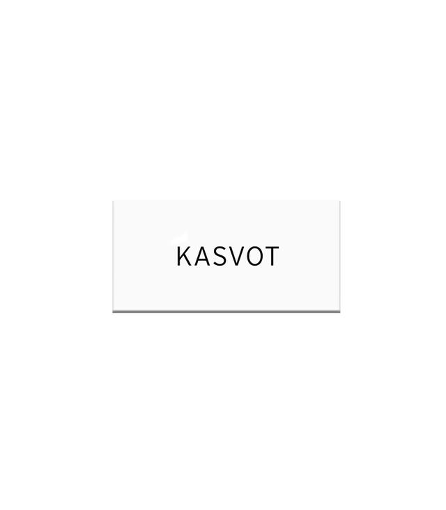 Pyyhekyltti kasvot muovi, valk.