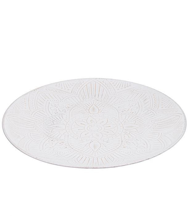 Koristelautanen 40cm valk AVA