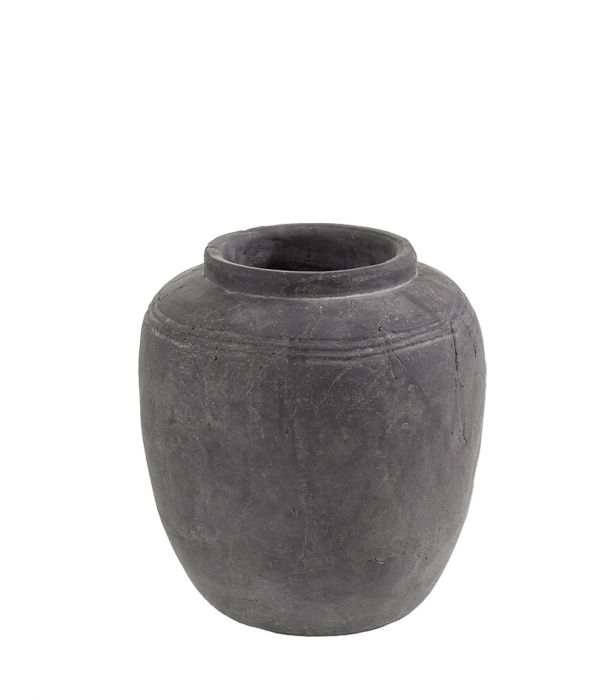 Vaasi 27cm harmaa TERRA