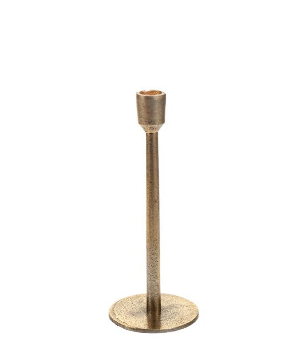 Kynttilänjalka 23cm kulta DELIA - Kuva 1