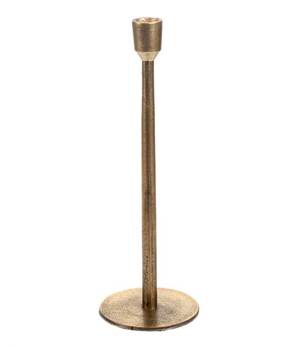 Kynttilänjalka 30cm kulta DELIA - Kuva 1