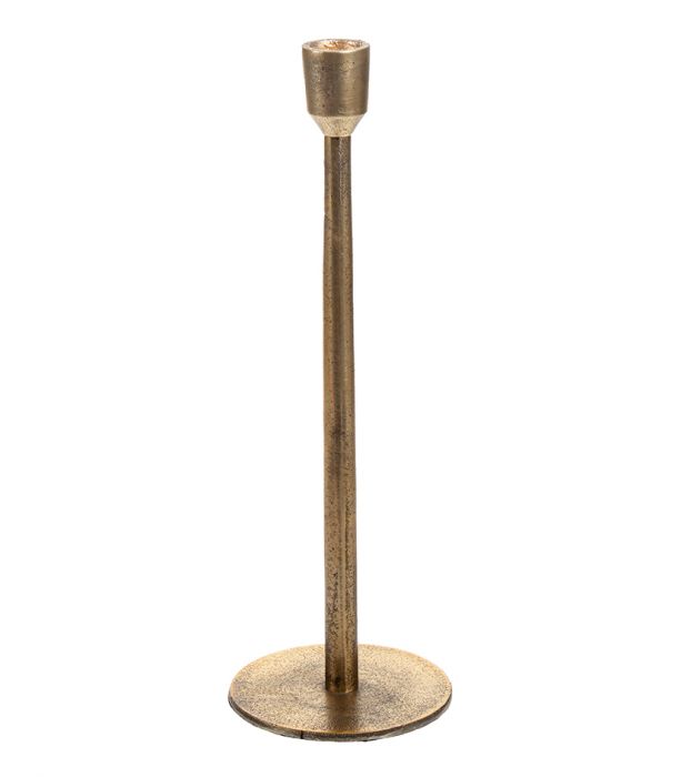Kynttilänjalka 30cm kulta DELIA