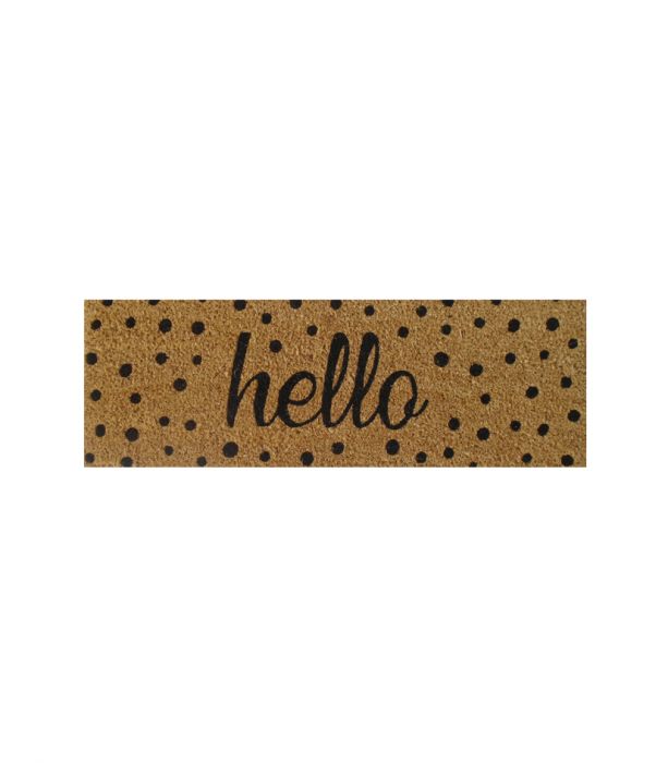 Kynnysmatto 25x75cm hello