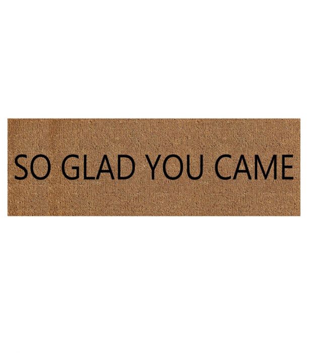 Kynnysmatto 40x120 so glad you came