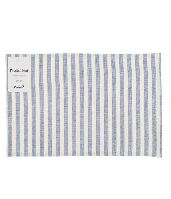 Pöytätabletti 30x45cm sin. STRIPE - Kuva 1