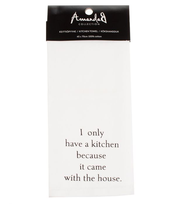Keittiöpyyhe I only have kitchen
