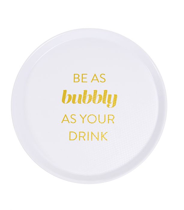 Tarjotin Ø35cm bubbly