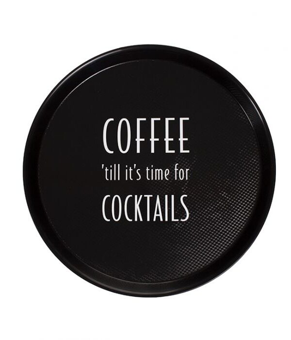 Tarjotin Ø35cm coffee - Kuva 1