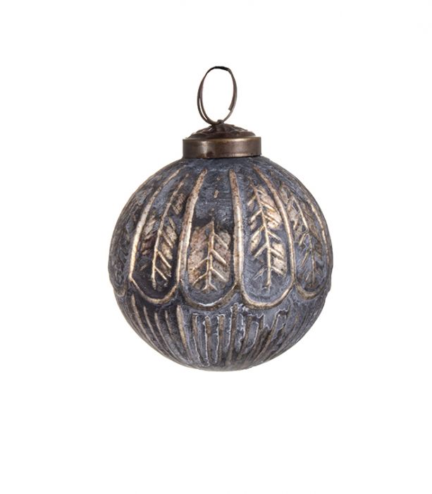 Joulupallo 8cm tumma
