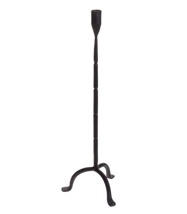 Kynttilänjalka musta 50cm IRON