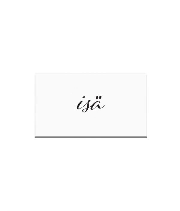 Kyltti 5x3cm isä - Kuva 1