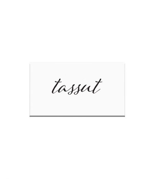 Kyltti 5x3cm tassut - Kuva 1