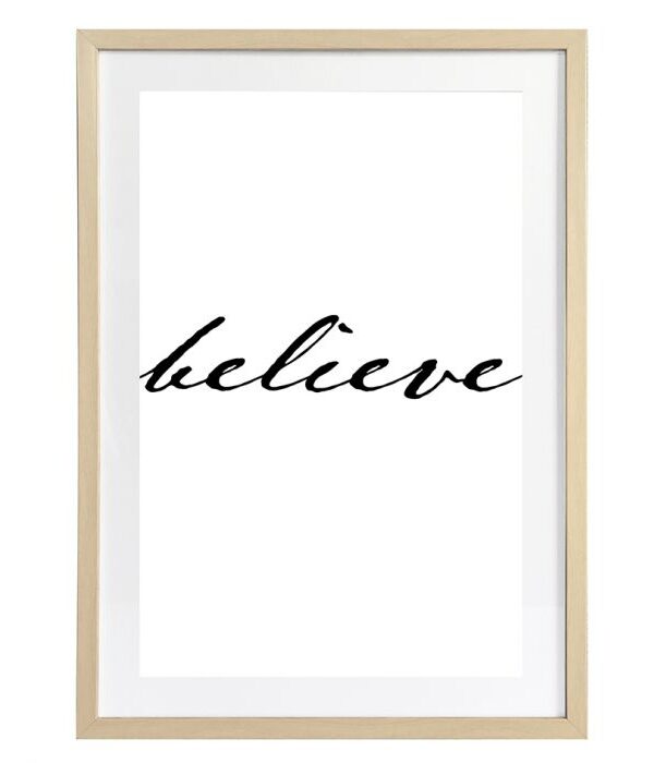 Taulu Believe 50x70cm DECO - Kuva 1