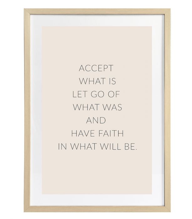 Taulu What Will Be 50x70cm DECO