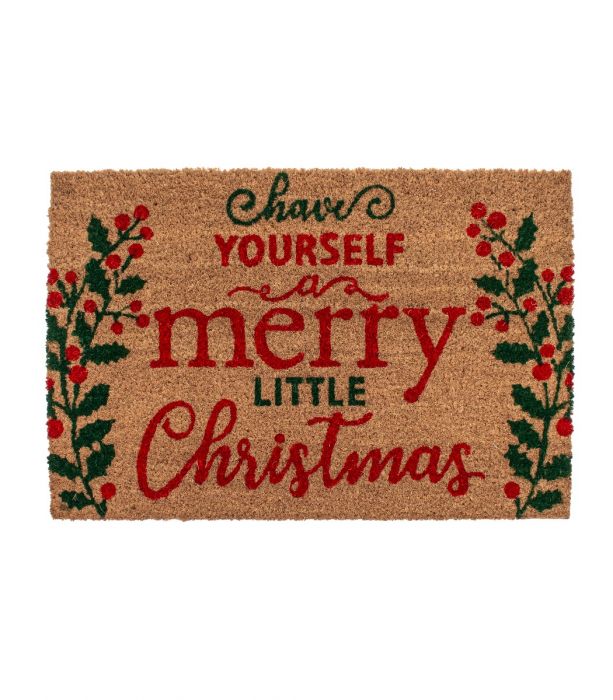 Kynnysmatto 40x60cm Merry Christmas