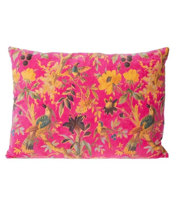 Samettityyny 50x70cm pinkki