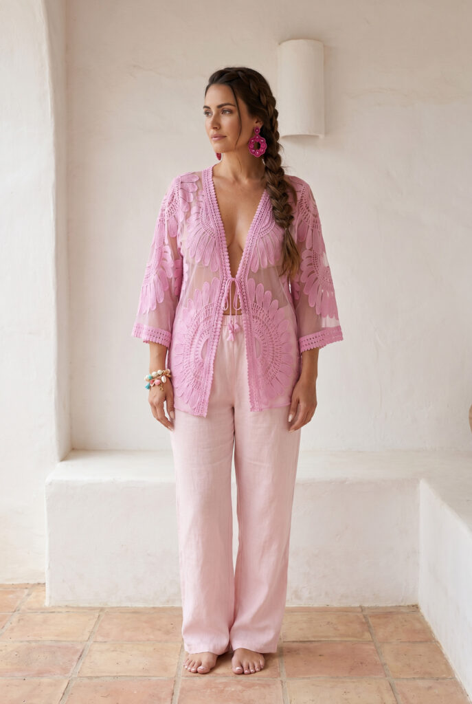 Sifonkibolero pinkki MILA
