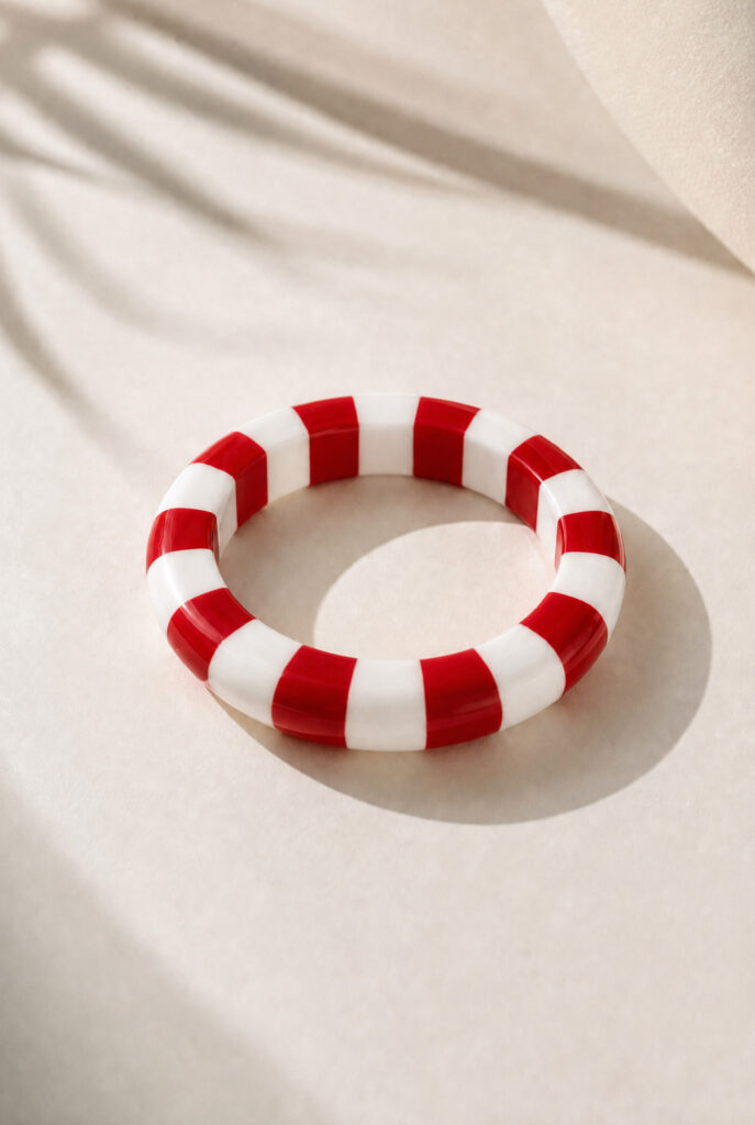 Rannekoru punainen STRIPE