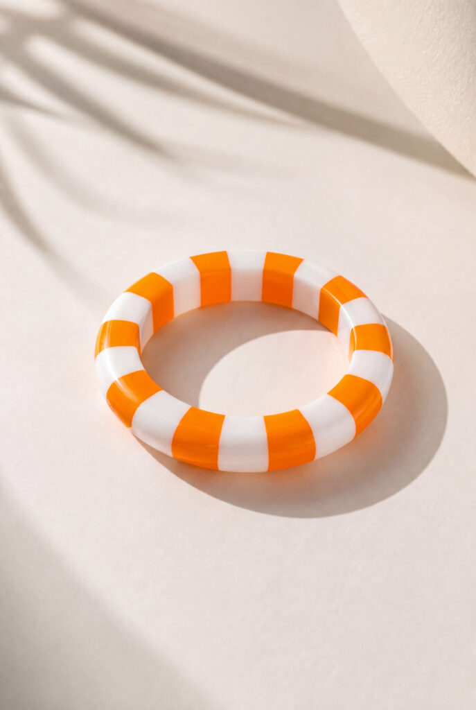 Rannekoru oranssi STRIPE