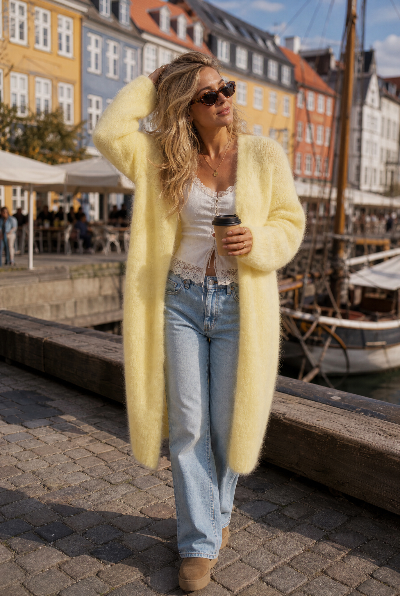 Kid-mohair on loppukesän luottovaate