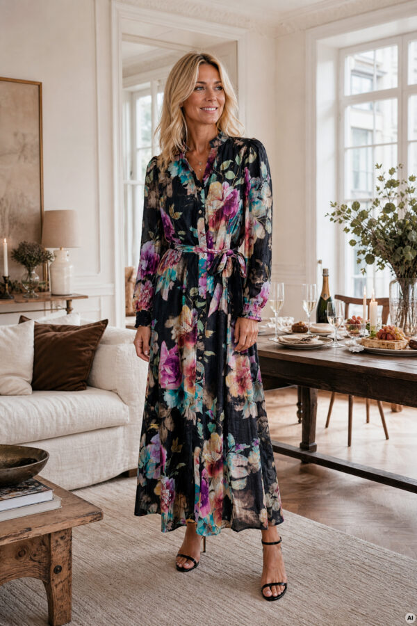 Mekko musta kuviollinen - Kuva 2