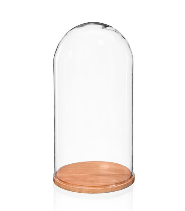 Lasikupu alustalla 30cm GLASS