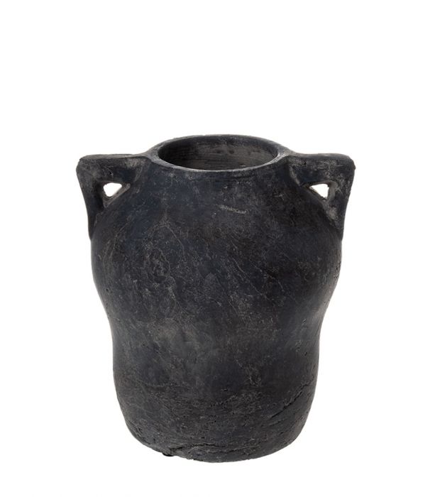 Vaasi 24cm musta TERRA