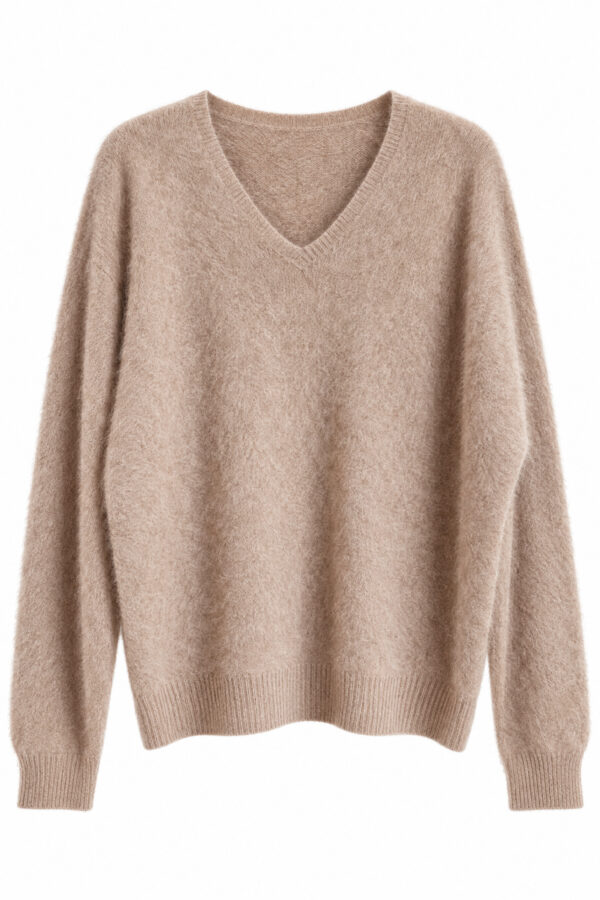 Neule vaaleanruskea CASHMERE TOUCH