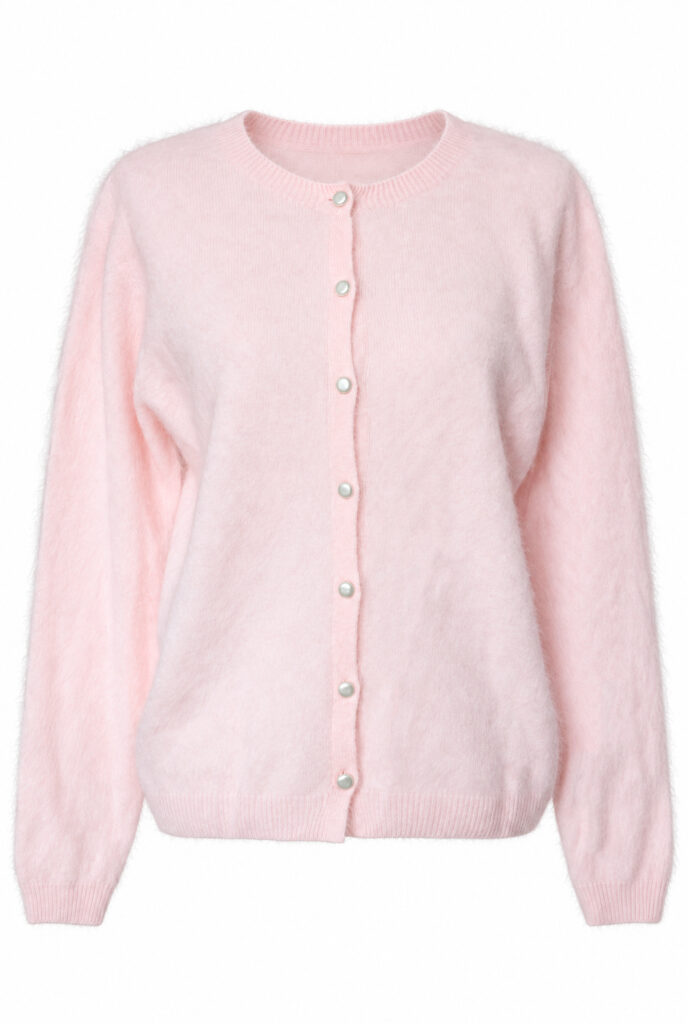 Neuletakki vaaleanpunainen CASHMERE TOUCH