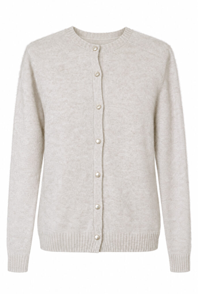 Neuletakki beige CASHMERE TOUCH