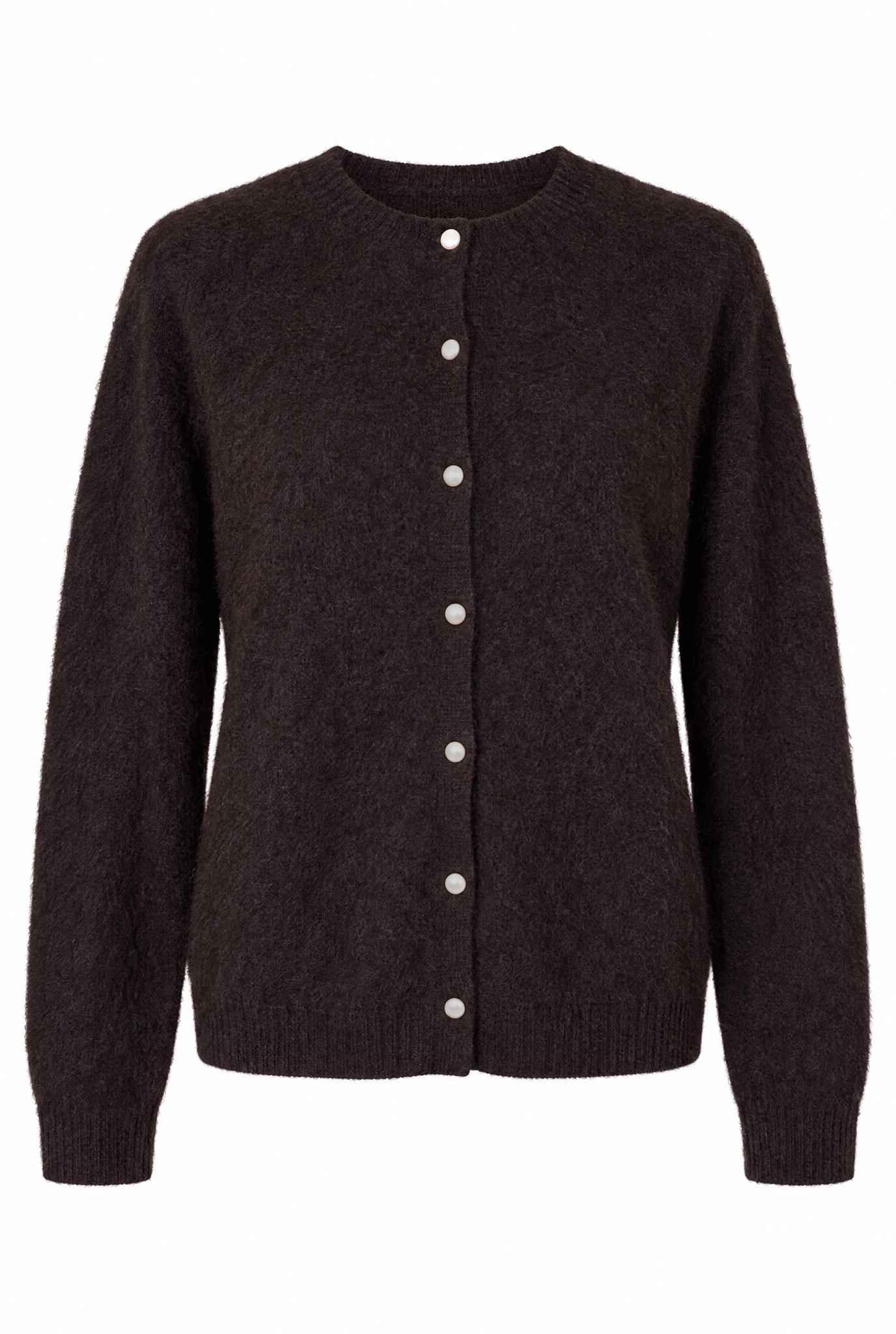 Neuletakki tummanruskea CASHMERE TOUCH - Kuva 1