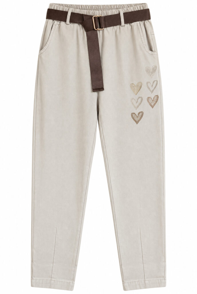 Housut beige