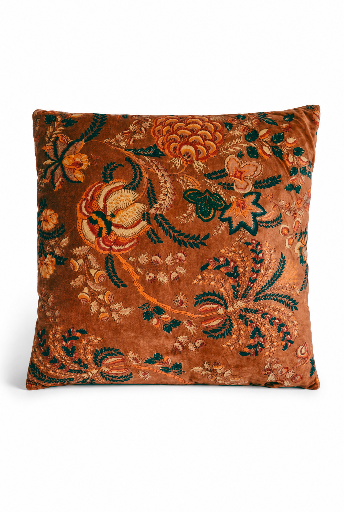 Samettityyny 50x50cm VELVET NUTMEG - Kuva 1
